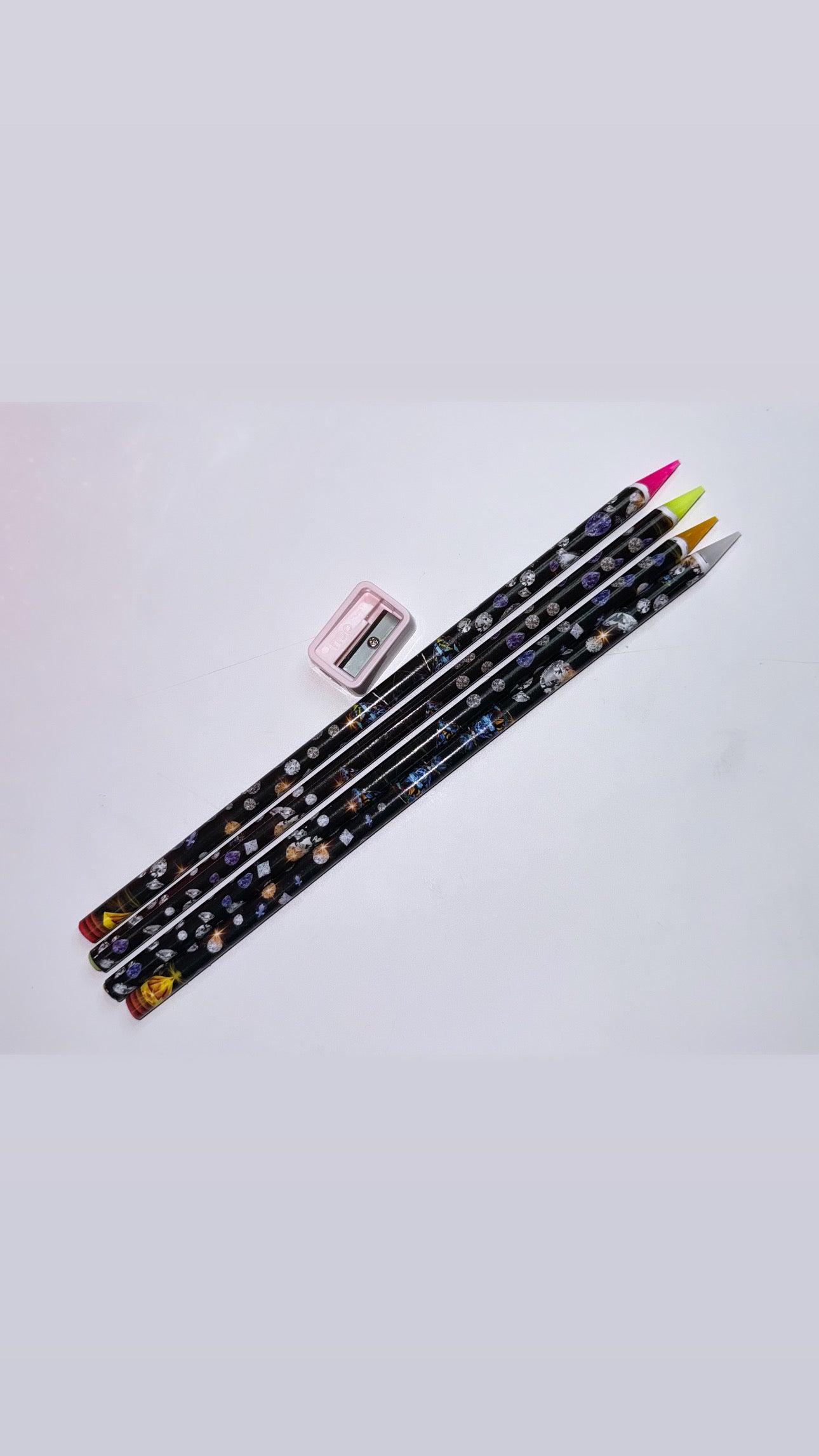 4 Pcs Wax Pencil w/Sharpener