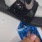 Black & AB Crystal Nike Slides