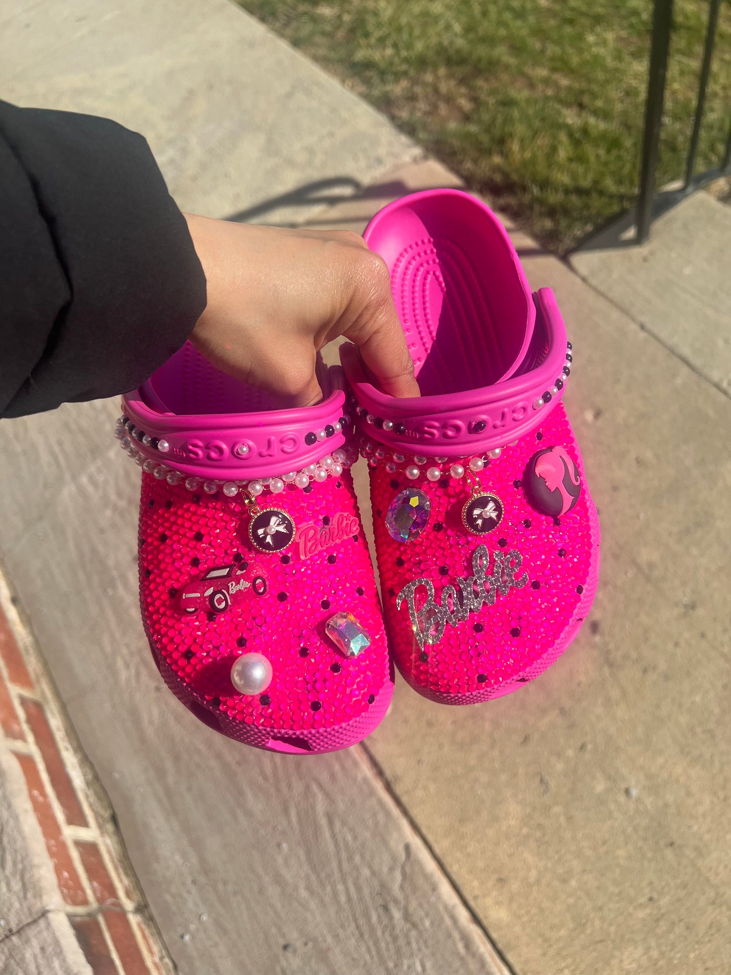 Custom Full Crocs - Barbie Theme or Lisa Frank