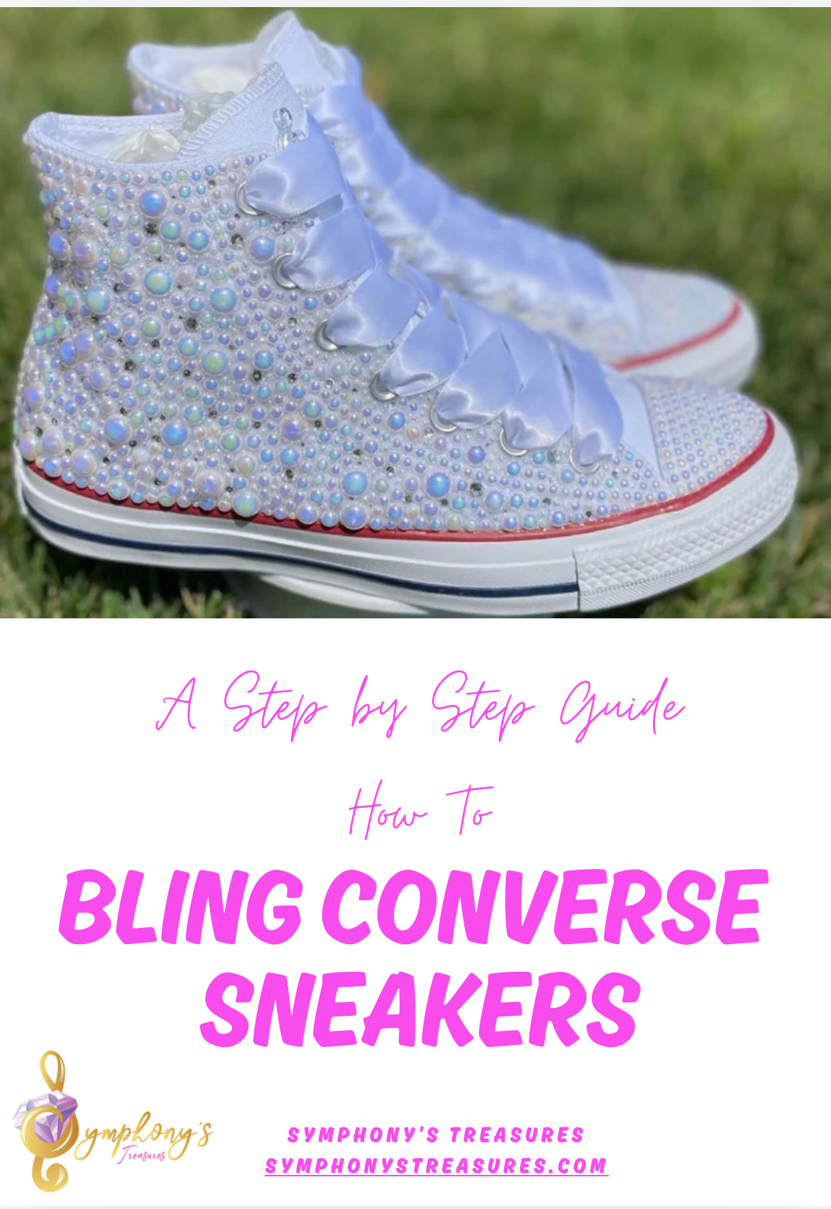 How to Bling Converse Sneakers