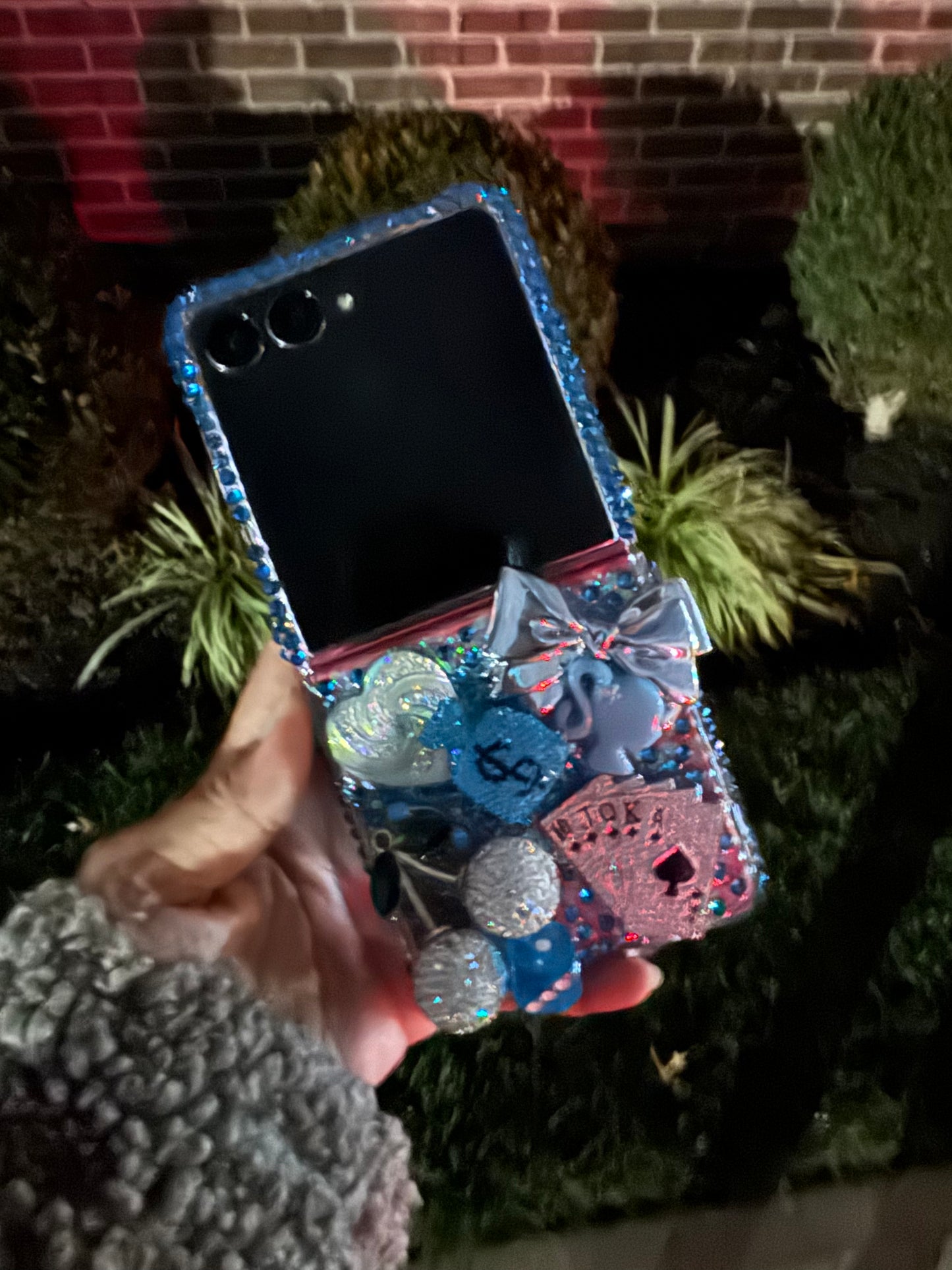 Blue Z Flip 7 Junk Case (w/o the hinge)