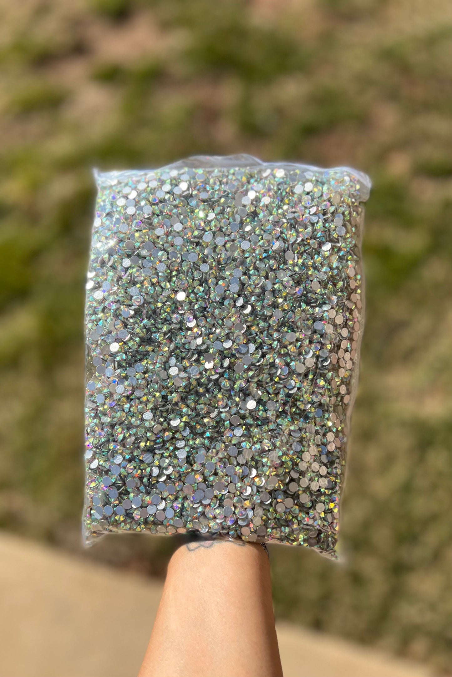 BULK Crystal AB SS20 Glass Nonhotfix Rhinestones 100 Gross 14,400